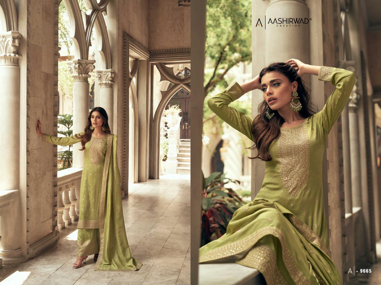 Gulkand Zeeya By Aashirwad Designer Salwar Suits Catalog
